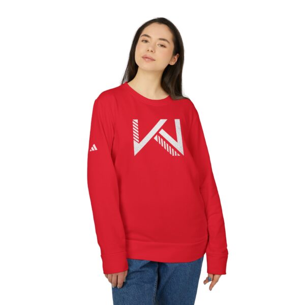 adidas® Unisex Fleece Crewneck Sweatshirt - Image 3