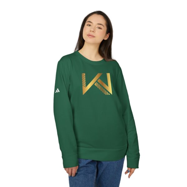 adidas® Unisex Fleece Crewneck Sweatshirt - Image 3