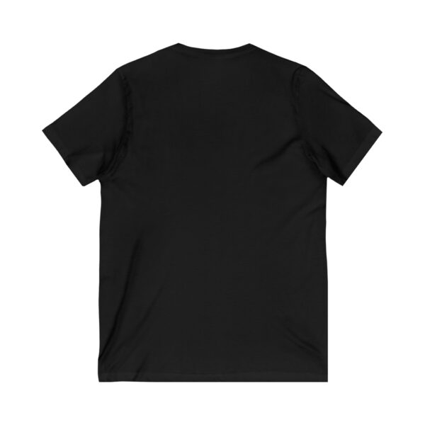 Unisex Jersey Short Sleeve V-Neck Tee - Image 4