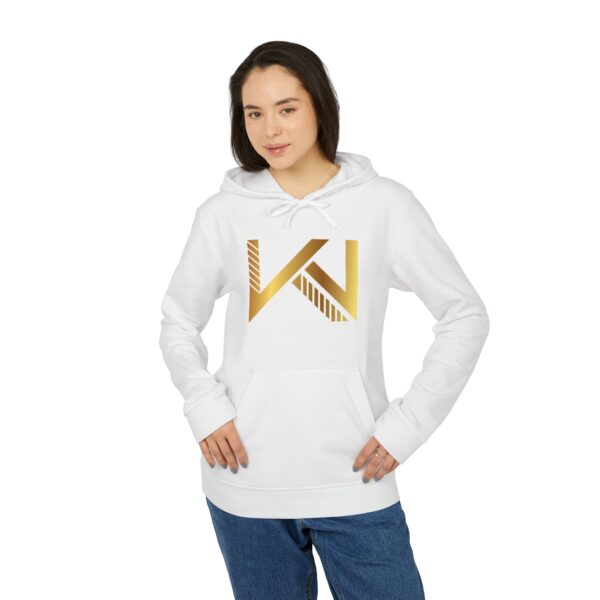 adidas® Unisex Fleece Hoodie - Image 3