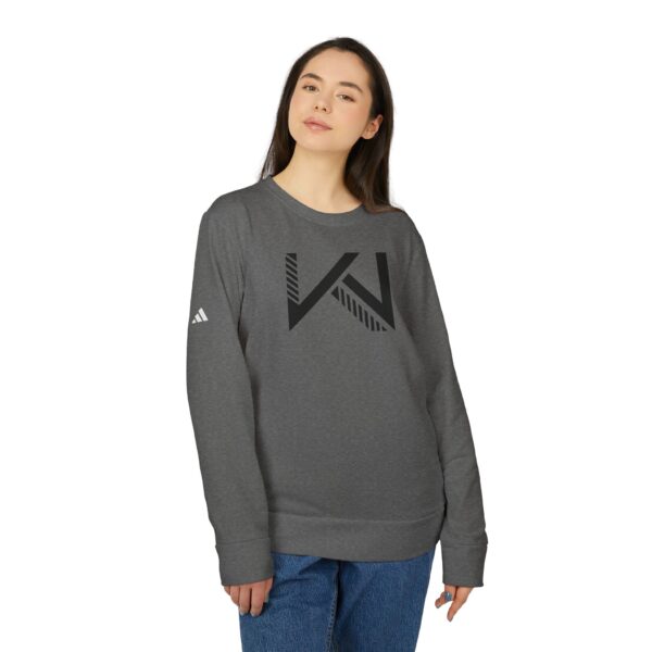 adidas® Unisex Fleece Crewneck Sweatshirt - Image 3